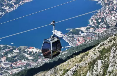Kotor - lanovka