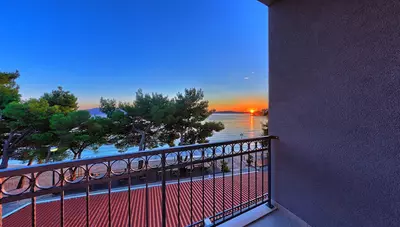 Chorvátsko - Gradac - hotel Nano - dvojlôžková izba - balkón Chorvátsko - Gradac - hotel Nano - dvojlôžková izba - balkón