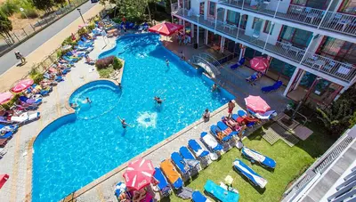 Bulharsko - Slnečné pobrežie - Hotel Longoza - bazén