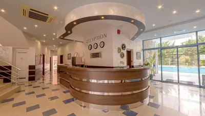 Bulharsko - Slnečné pobrežie - Hotel Blue Bay - recepcia Bulharsko - Slnečné pobrežie - Hotel Blue Bay - recepcia