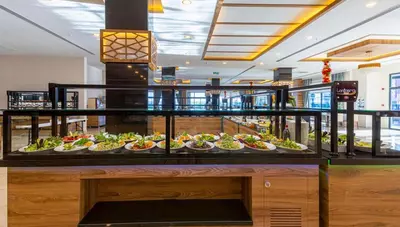 Turecko - Alanya - Hotel Lonicera Premium - bufetové stoly Turecko - Alanya - Hotel Lonicera Premium - bufetové stoly