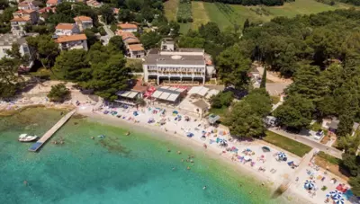 Chorvátsko - Pula-Banjole - Hotel Centinera - pohľad na komplex Chorvátsko - Pula-Banjole - Hotel Centinera - pohľad na komplex