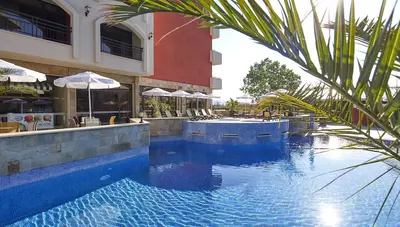 Bulharsko - Slnečné pobrežie - hotel Nobel - hotel s bazénom