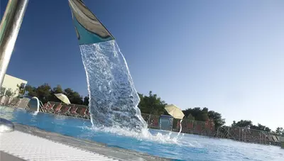 Chorvátsko - ostrov Lišinj - Mali Lošinj - hotel Vespera - bazén