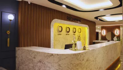 Turecko - Konakli - hotel Palmeras Beach - recepcia Turecko - Konakli - hotel Palmeras Beach - recepcia