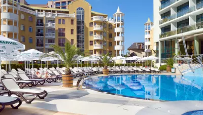 Bulharsko - Slnečné pobrežie - Hotel Marvel - bazén Bulharsko - Slnečné pobrežie - Hotel Marvel - bazén