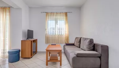 Chorvátsko - Baška Voda - apartmány Ruža Nikolina - apartmán 4+2 - denná miestnosť Chorvátsko - Baška Voda - apartmány Ruža Nikolina - apartmán 4+2 - denná miestnosť
