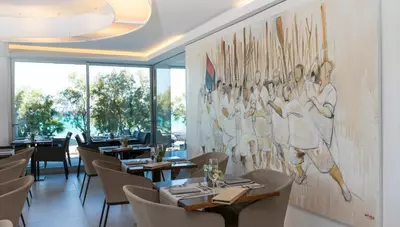 Mallorca - Cala Millor - hotel Kyrat Amarac - reštaurácia