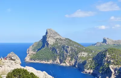 Cap de Formentor - pohľad na poloostrov