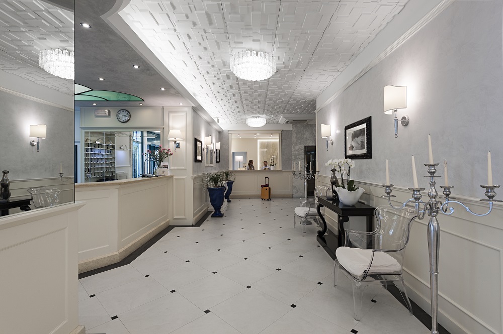 Taliansko-Lido di Jesolo-hotel Le Soleil-recepcia Taliansko-Lido di Jesolo-hotel Le Soleil-recepcia
