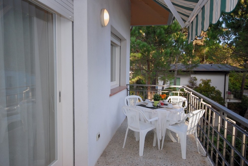 Taliansko - Lignano - Pineta - Villa Margot - C1 4+2 - terasa