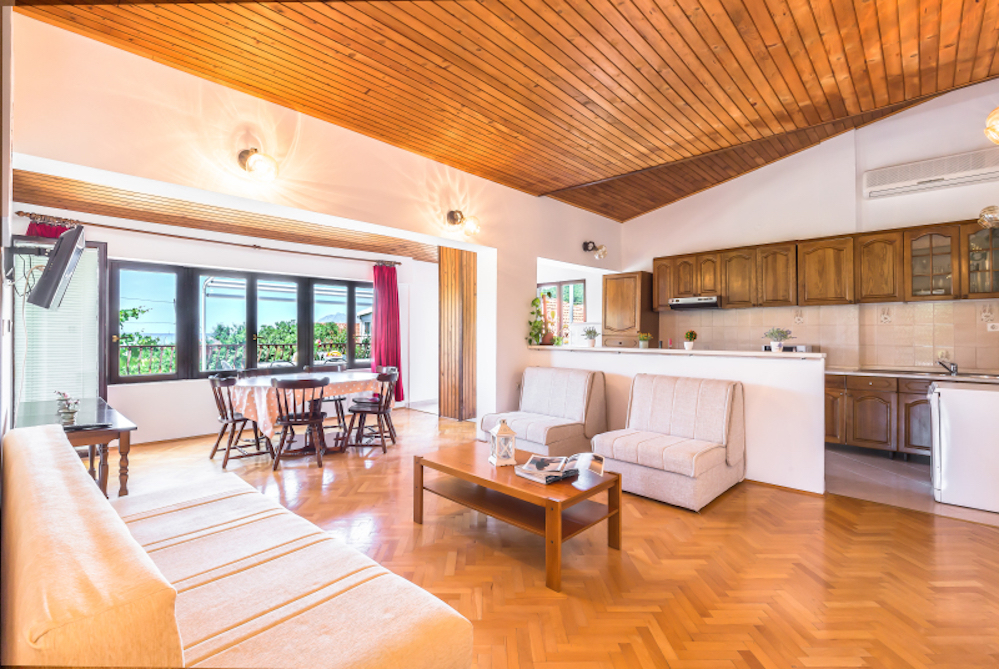 Chorvátsko - Baška Voda - Apartmán Ana Katarina - denná miestnosť Chorvátsko - Baška Voda - Apartmán Ana Katarina - denná miestnosť