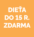 15 dieťa zdarma