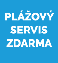 plážový servis zdarma