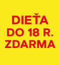 18 dieťa zdarma