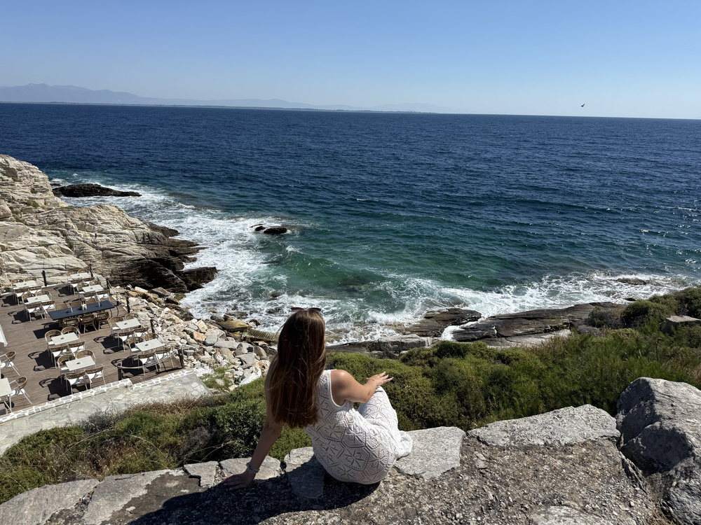 Grécko - Thassos - Skala Panagia - štúdiá Smaro - Tereza Vajcíková - foto1